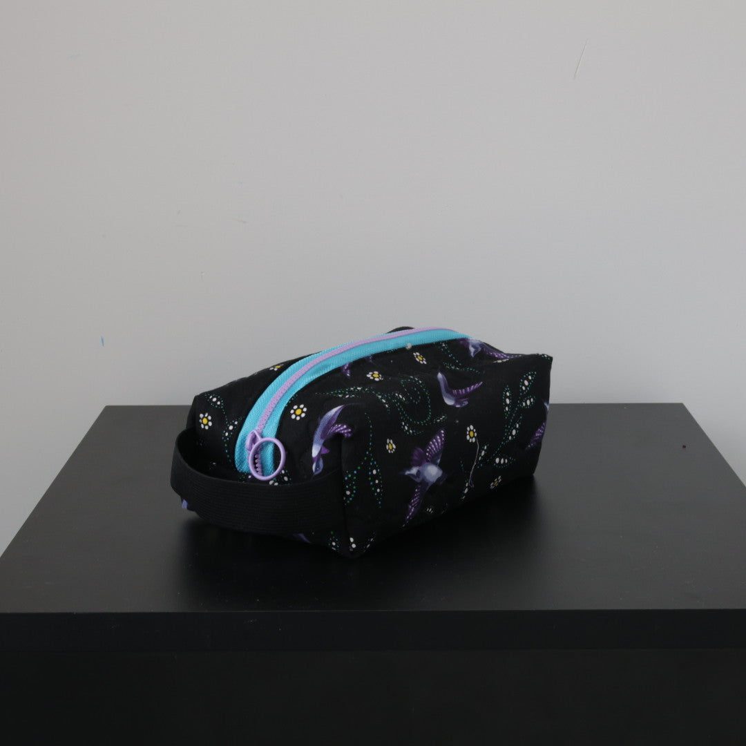 Phoenyx Designs Hummingbirds Cosmetic Bag