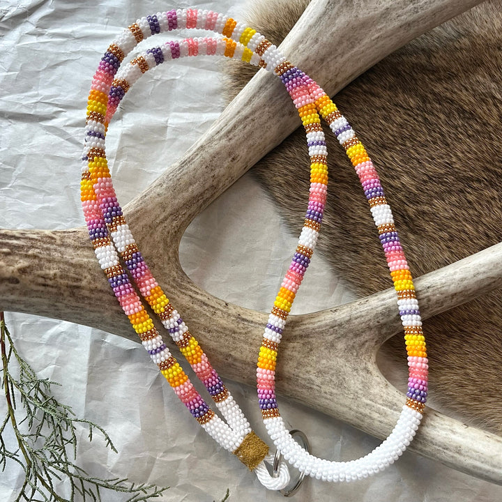 Keegan W. Beaded Neck Lanyards