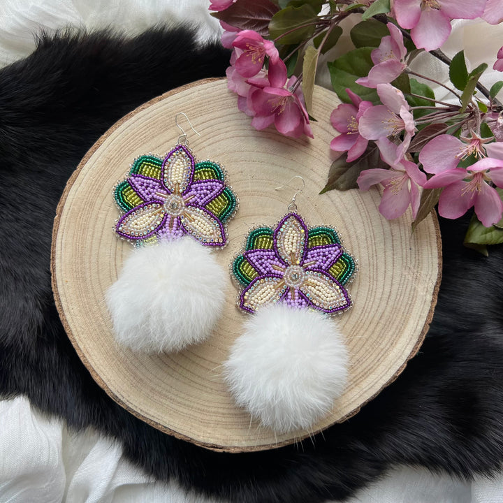 Ironstar Co. Lily Convertible Beaded Earrings