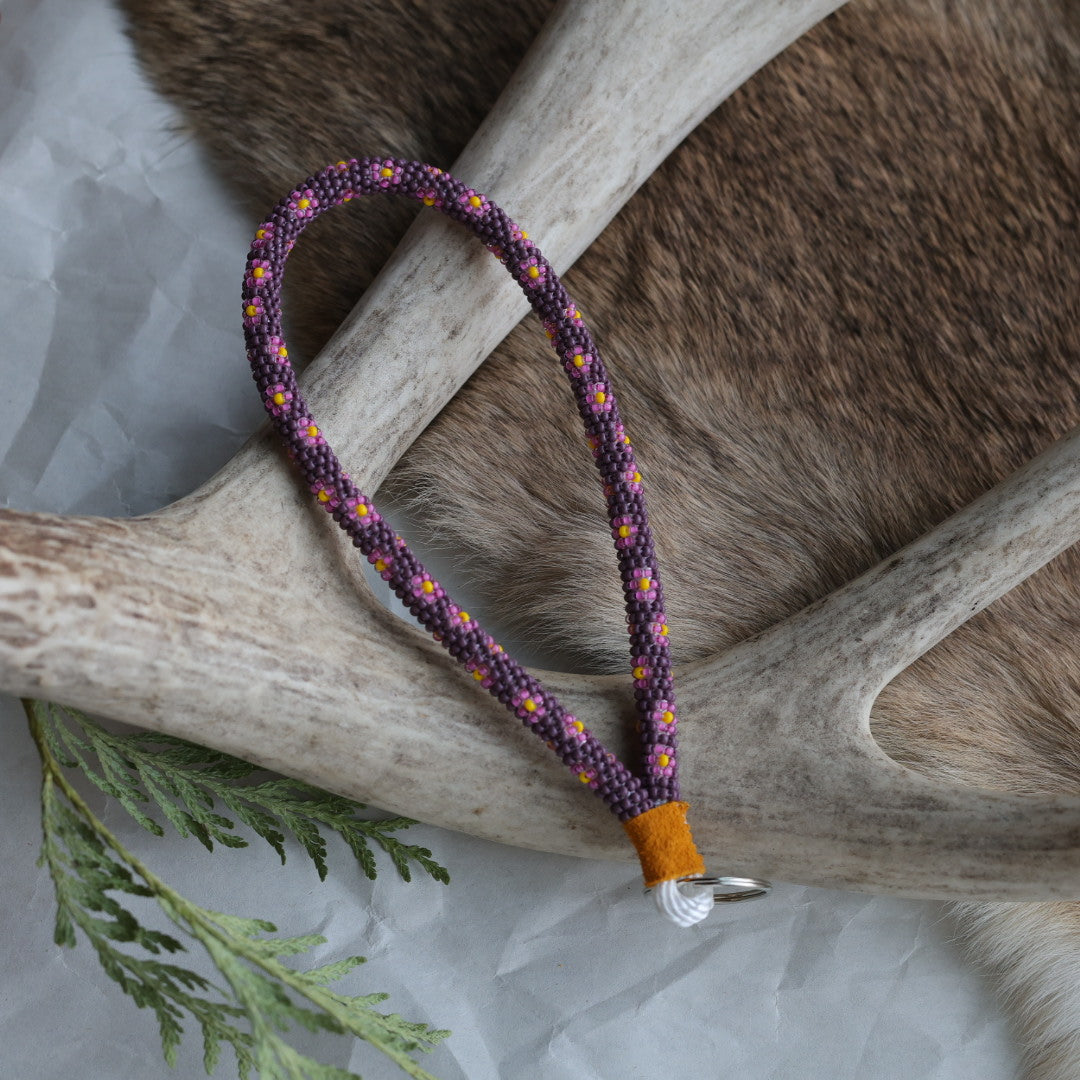 Keegan W. Floral Wrist Lanyard