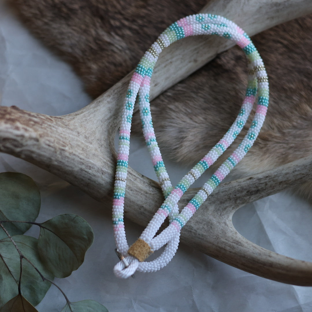 Keegan W. Beaded Neck Lanyards