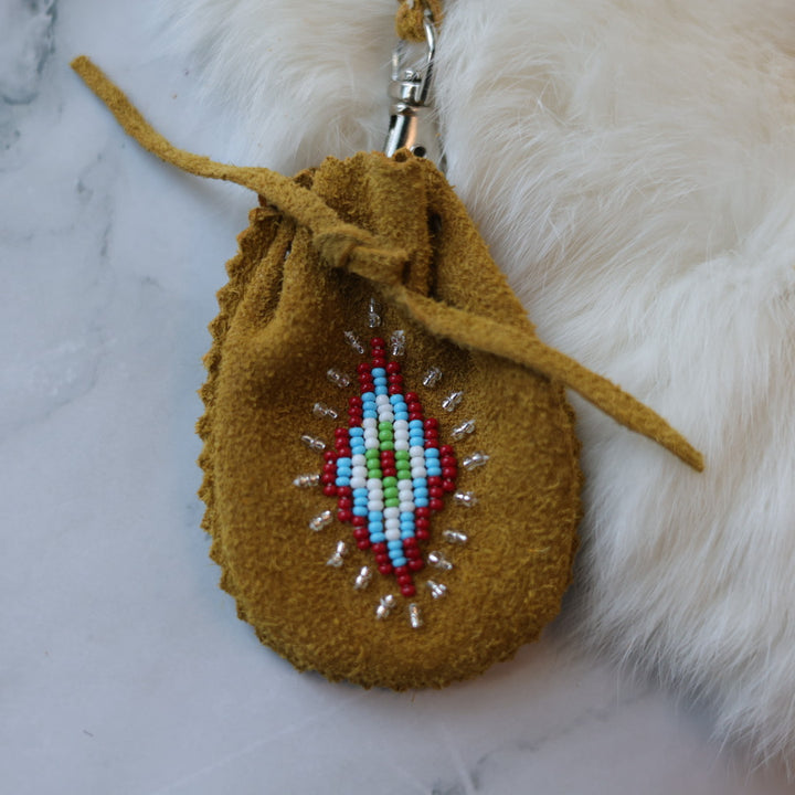 T. Sullivan Beaded Medicine Pouch