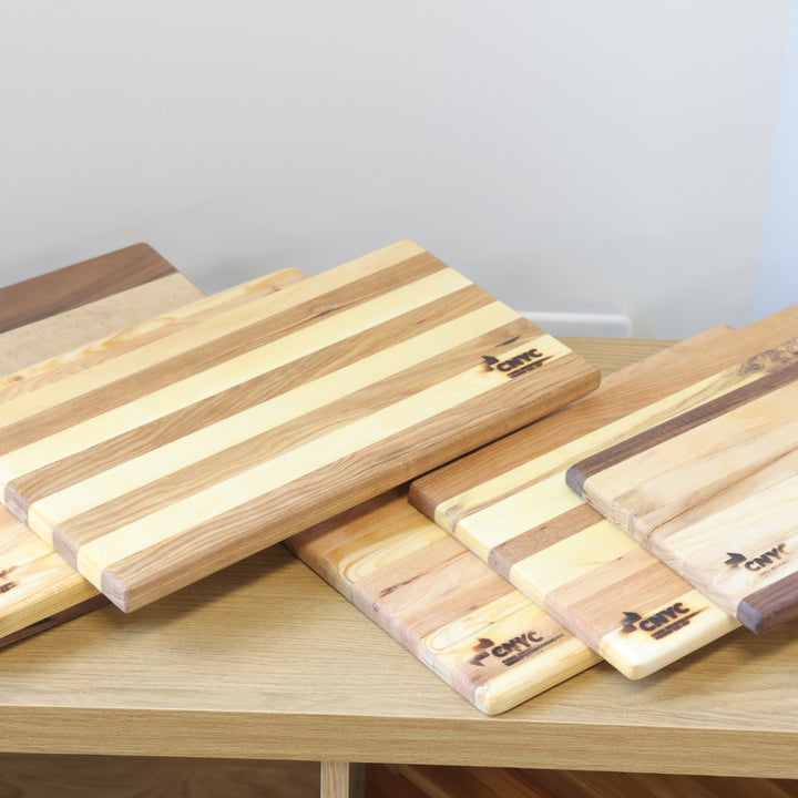 CNYC Multi-Tone Wooden Cutting Board