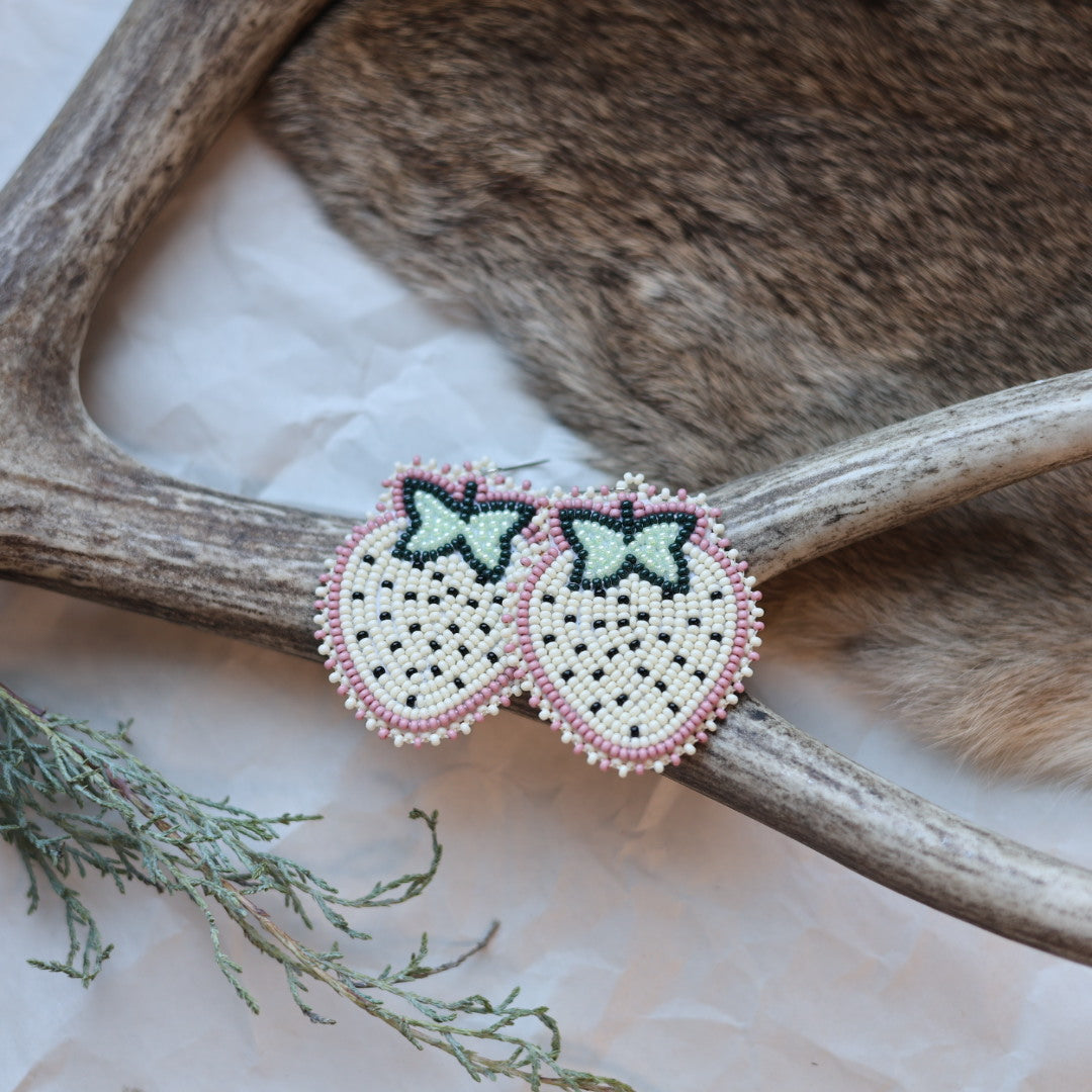 Keegan W. Strawberry Drop Earrings