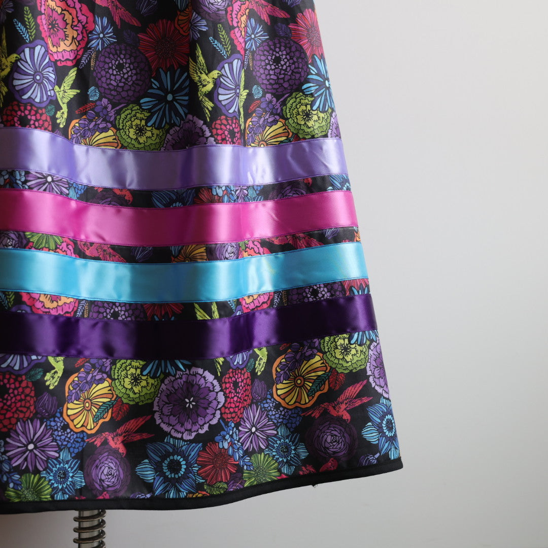 Phoenyx Designs Bright Floral 2 Piece Ribbon Set