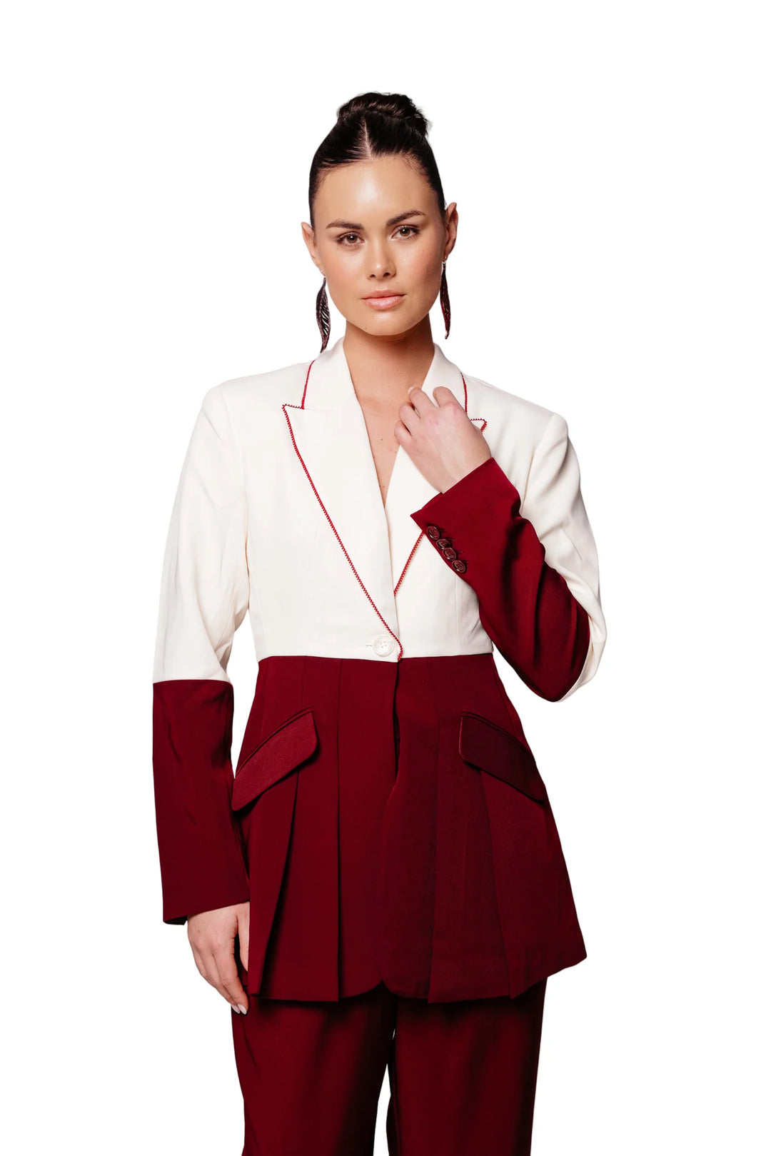 Lesley Hampton Alkaline Suit Blazer