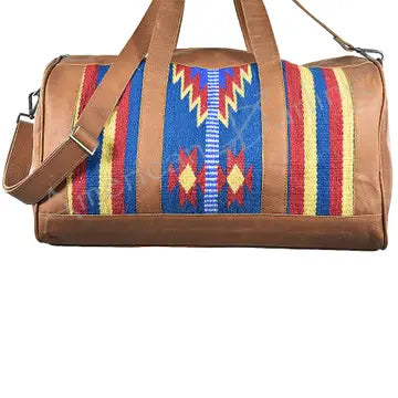 LS Western Primary Saddle Blanket Weekend Bag