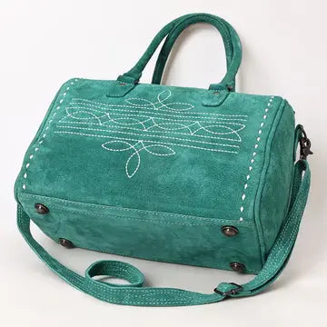 LS Western Suede Western Duffel Bag