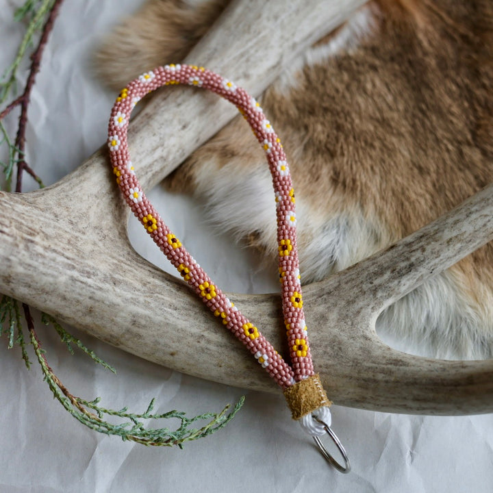 Keegan W. Floral Wrist Lanyard