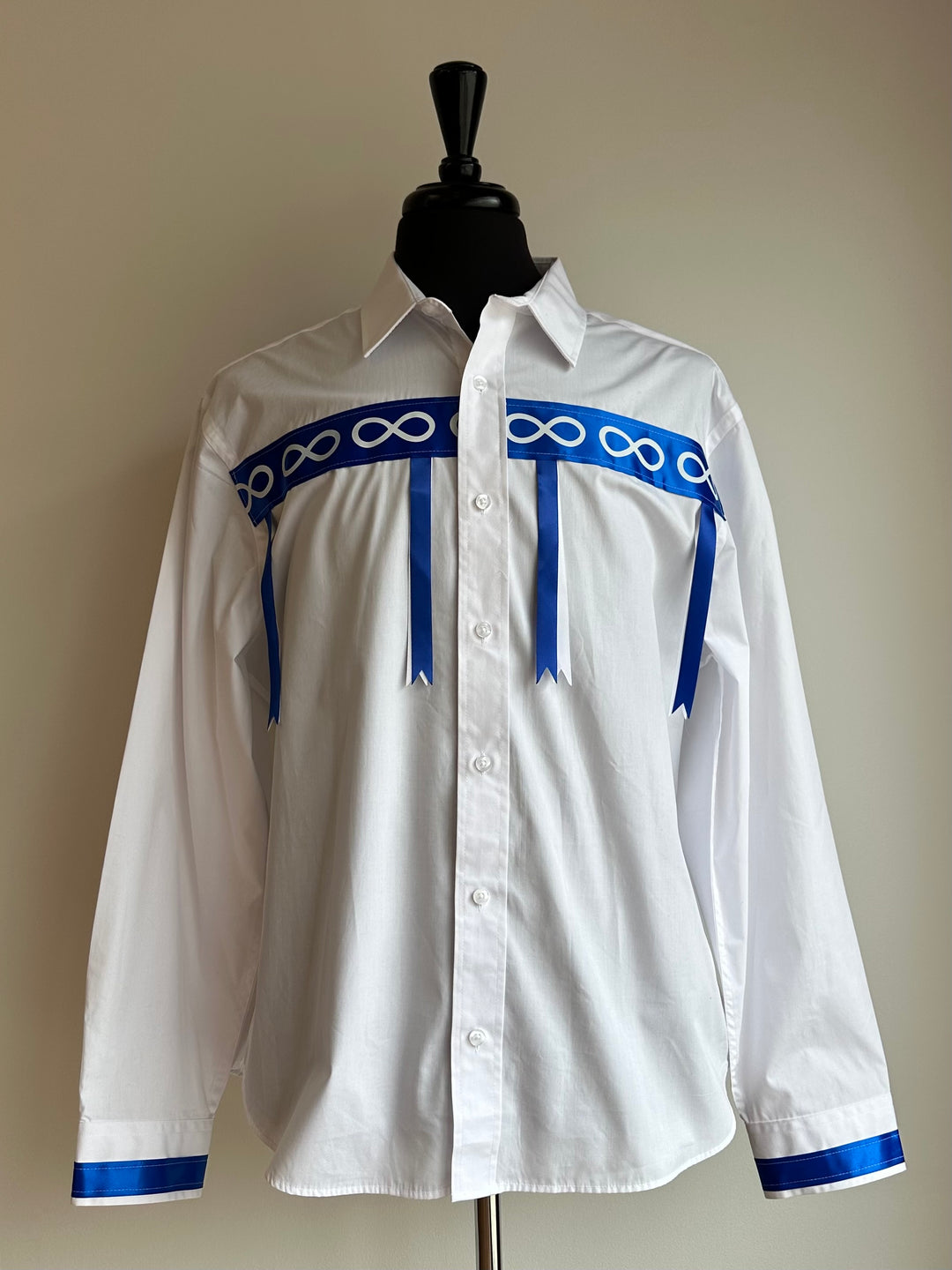 Vi's CREE-ations Infinity Men's Ribbon Shirt