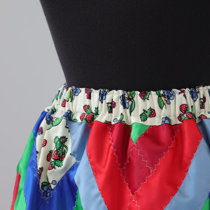 Carol B. Life is Beautiful Appliqué Ribbon Skirt