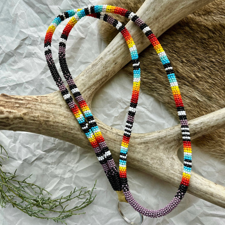 Keegan W. Beaded Neck Lanyards
