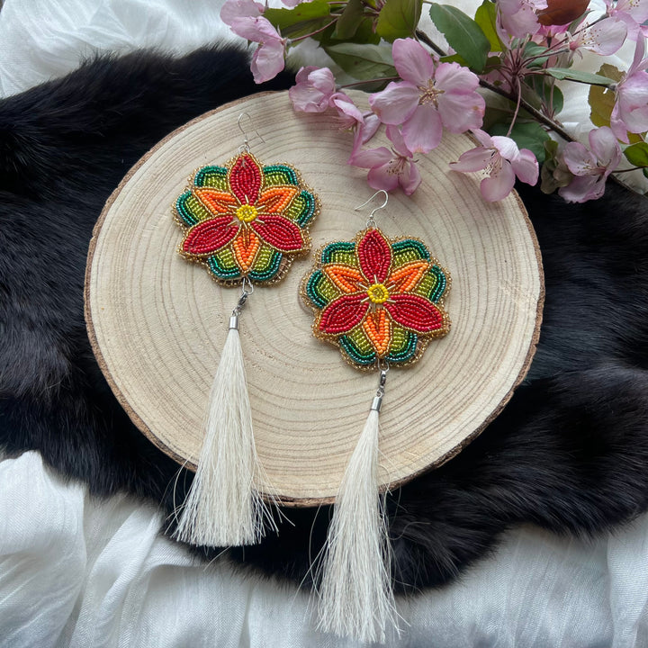 Ironstar Co. Lily Convertible Beaded Earrings