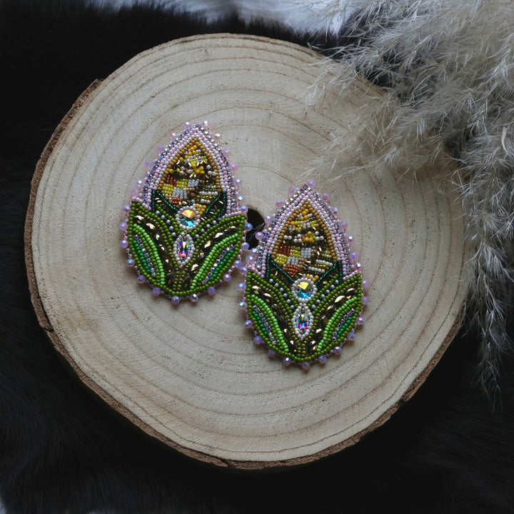 Ironstar Co. Three Sisters Premium Beaded Earrings