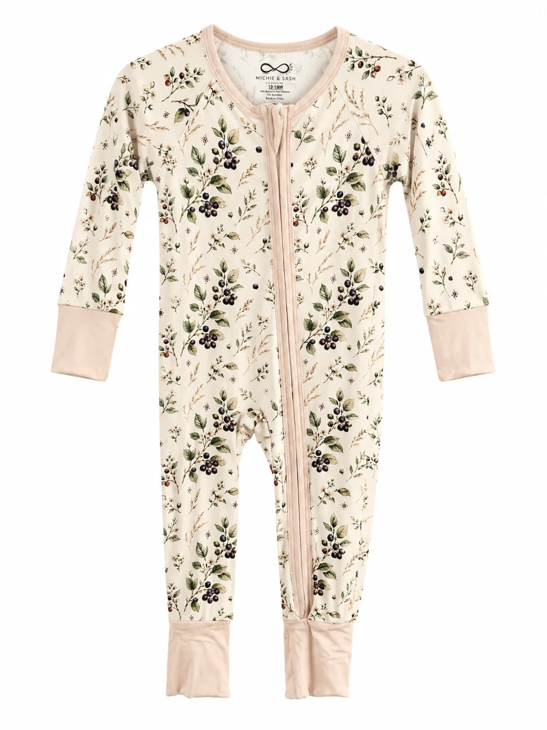 Michif &amp; Sash Baby Co. Saskatoon Berry Bloom Pyjamas