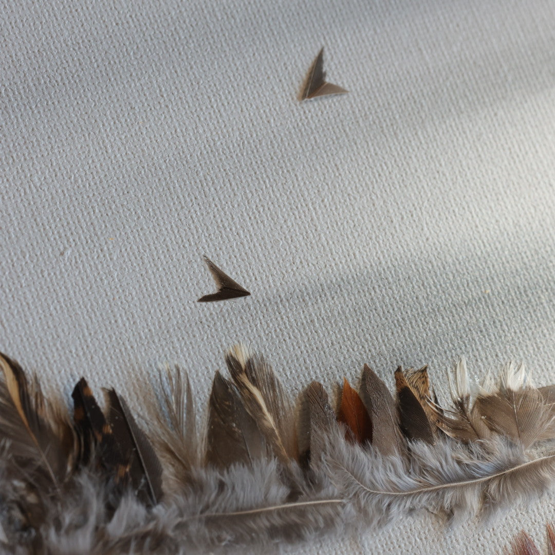 Shannon Dunn 12"x15" Fox Feather Artwork