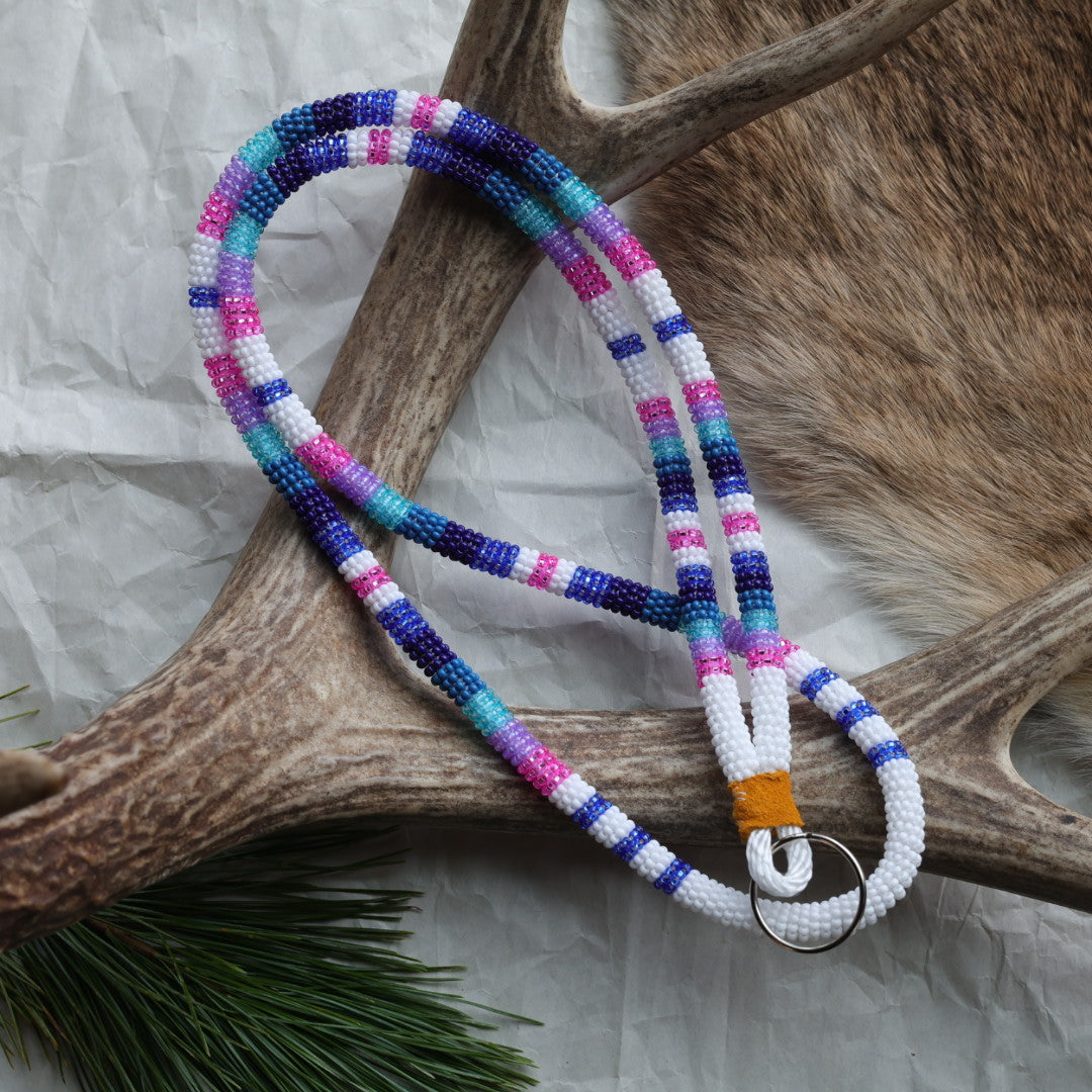 Keegan W. Beaded Neck Lanyards