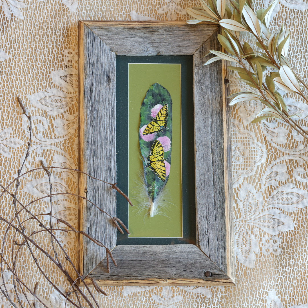 Lucille Scott Yellow Butterflies