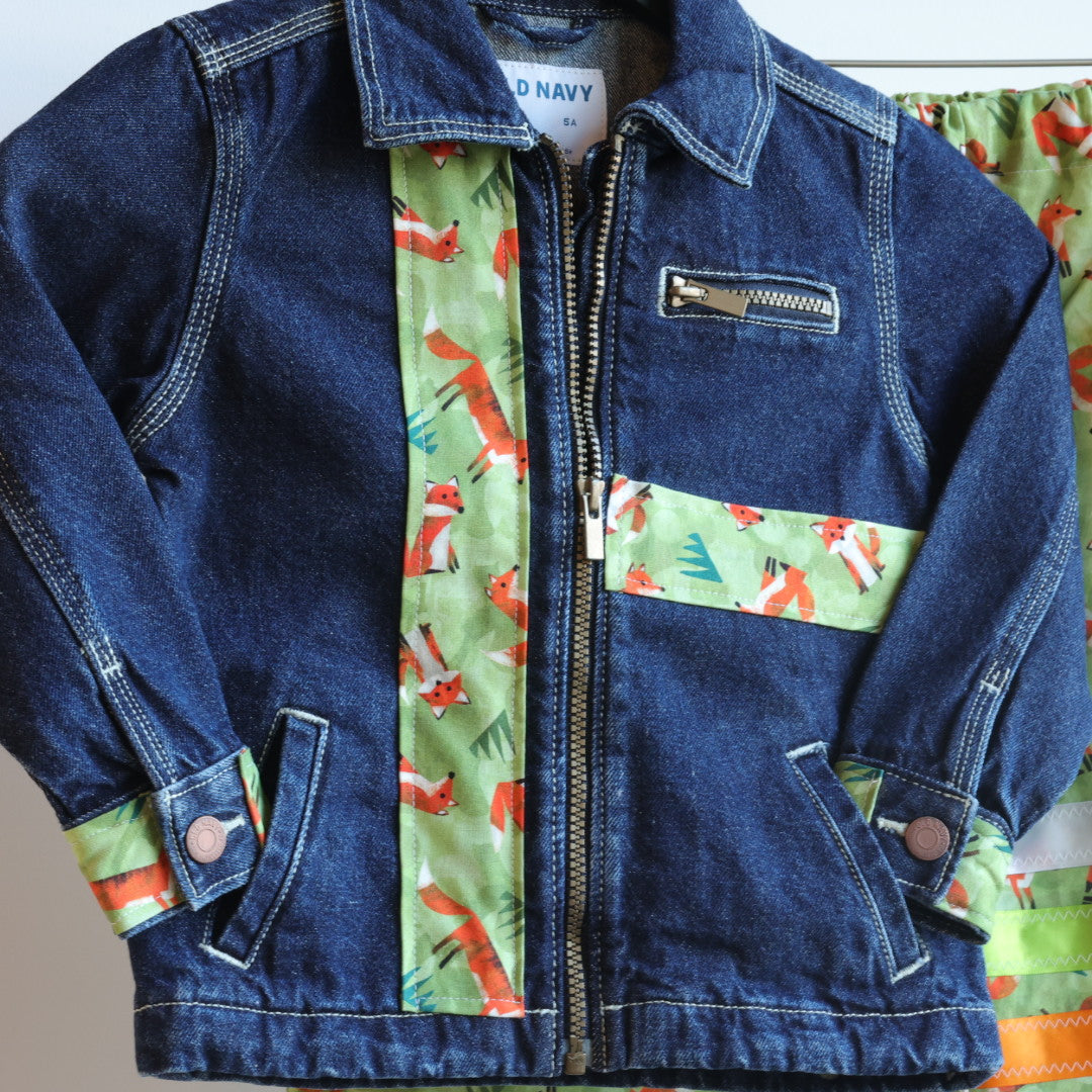 Vi's CREE-ations Fox Toddler Ribbon Set