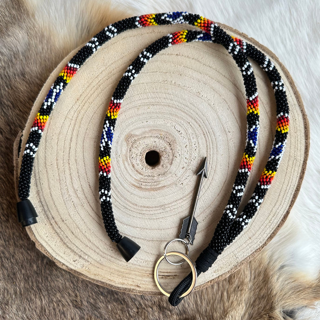 Prairie Beads 45cm Peyote Lanyard