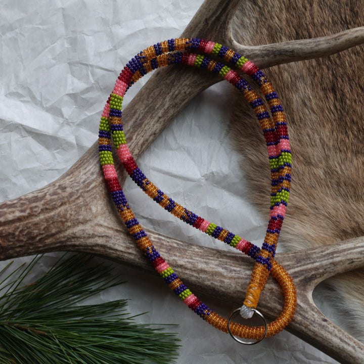 Keegan W. Beaded Neck Lanyards