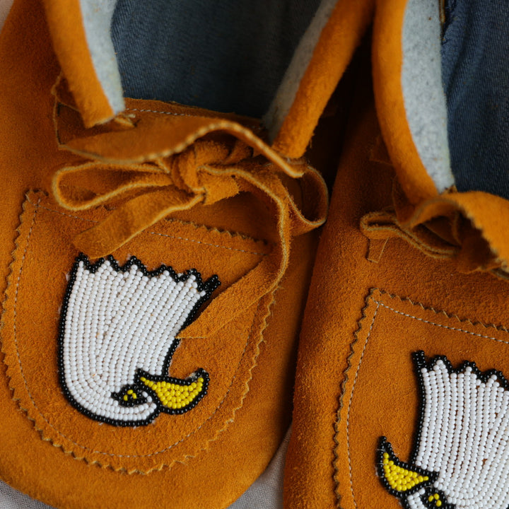 Sandra L. Men's 11 Eagle Handmade Moccasins