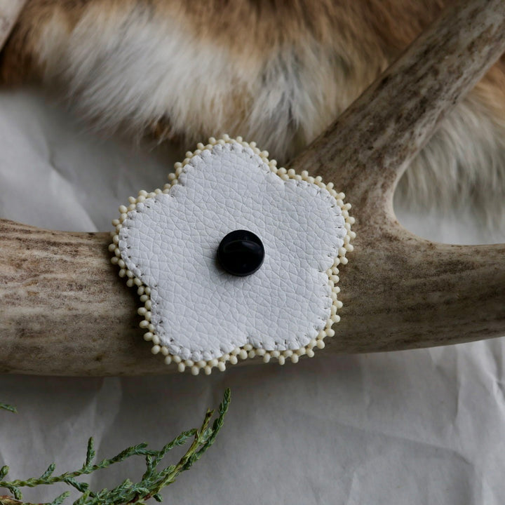 Keegan W. Beaded Flower Pins