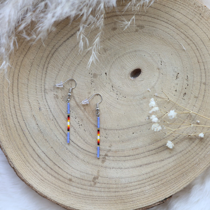 Sophie's Creations Simple Single-Strand Beaded Earrings