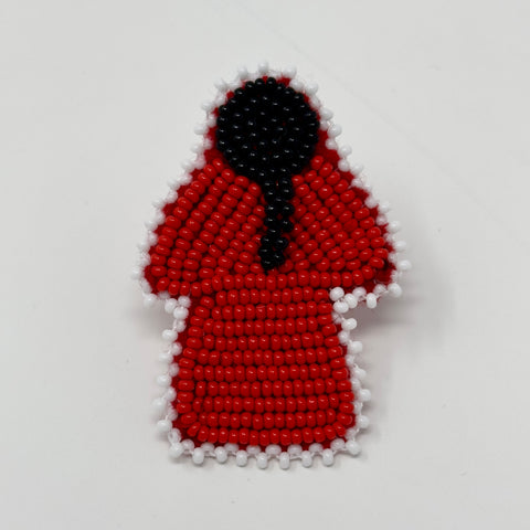 Irene P. Red Dress Pins