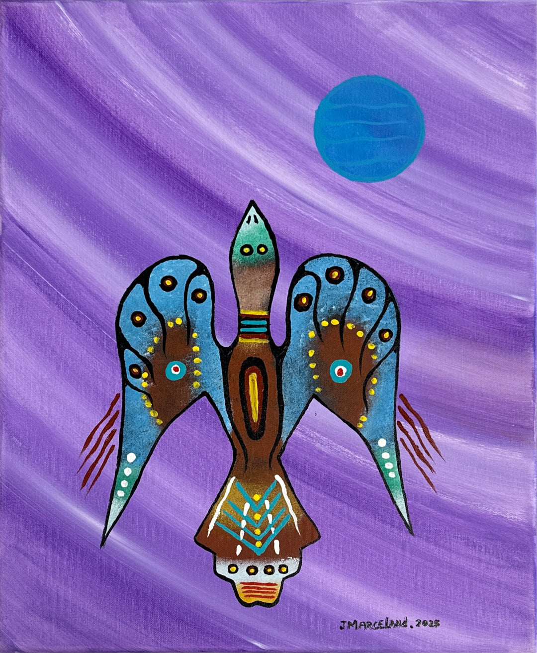 Johnny Marceland 20"x24" Waterbird (2025)
