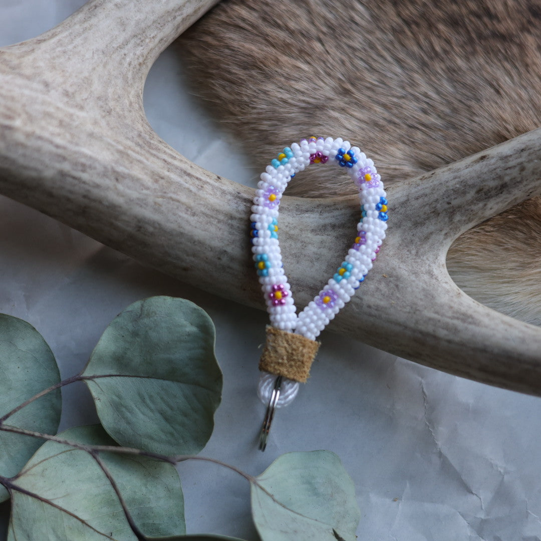 Keegan W. Floral Tiny Finger Lanyards