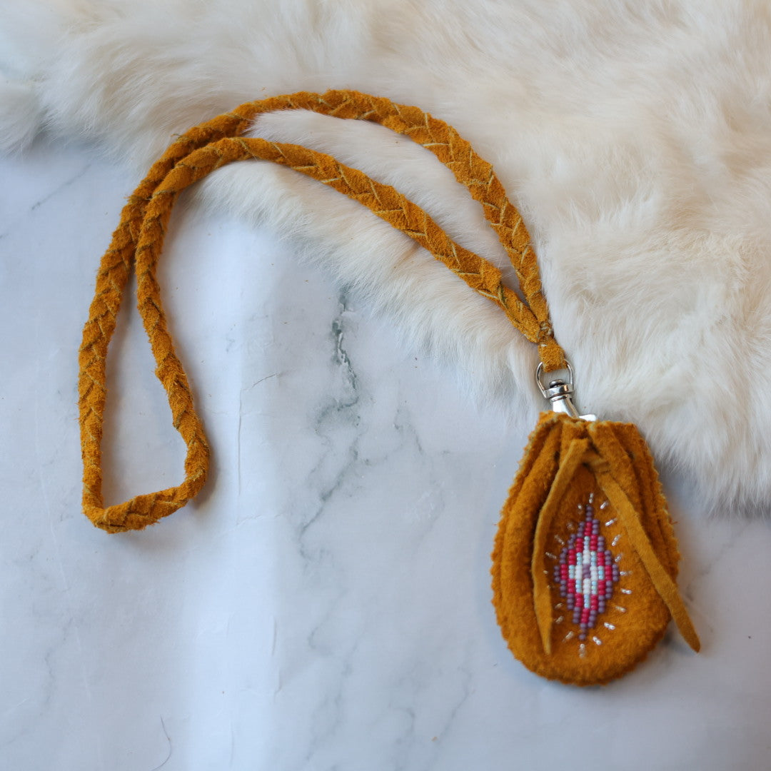T. Sullivan Beaded Medicine Pouch