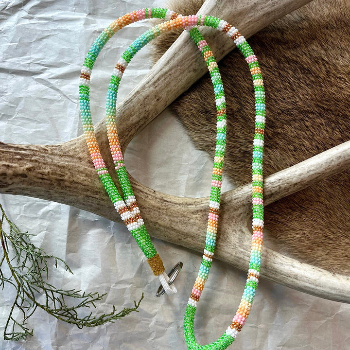 Keegan W. Beaded Neck Lanyards