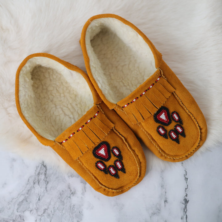 T.Sullivan Men's 8 Wolf Paw Moccasin