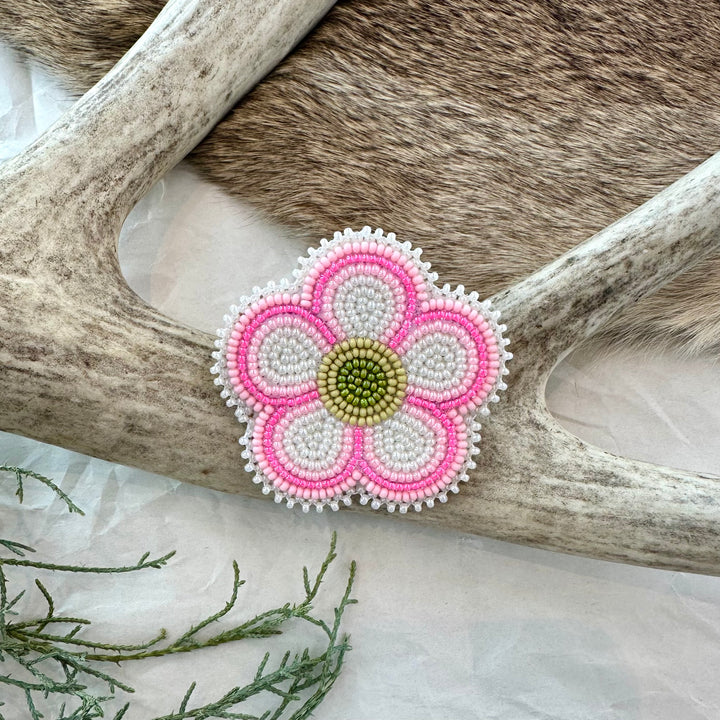 Keegan W. Beaded Flower Pins