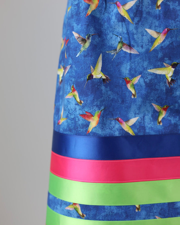 Adeline C. Hummingbird Ribbon Skirt