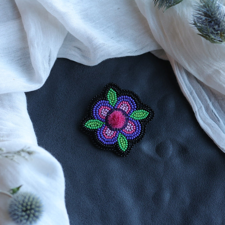 Beth Rose Designs Jade Collection Floral Brooches