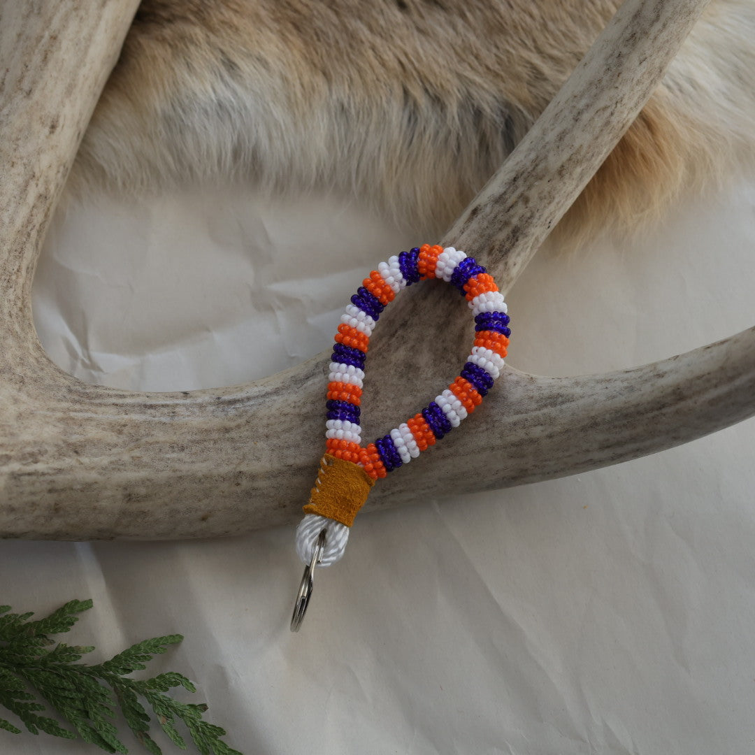 Keegan W. Striped Tiny Finger Lanyards