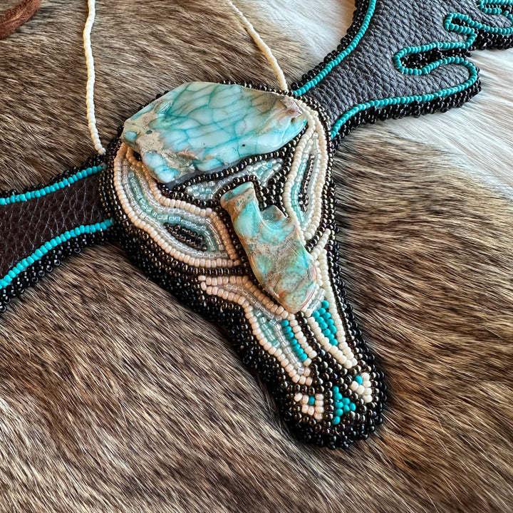 Mercedes G. Elk Skull Medallion