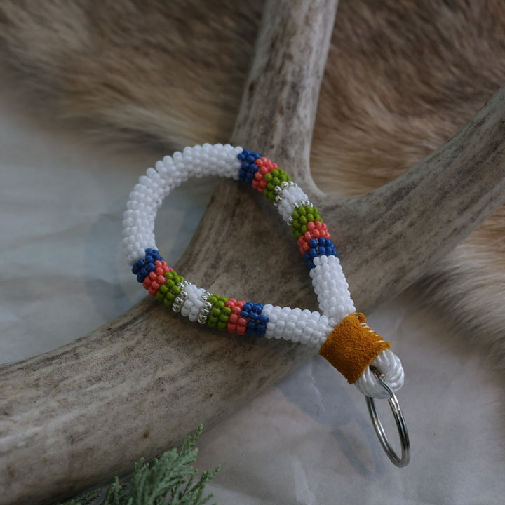 Keegan W. Striped Tiny Finger Lanyards