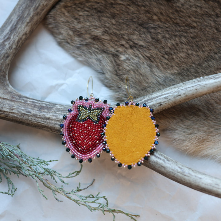 Keegan W. Strawberry Drop Earrings