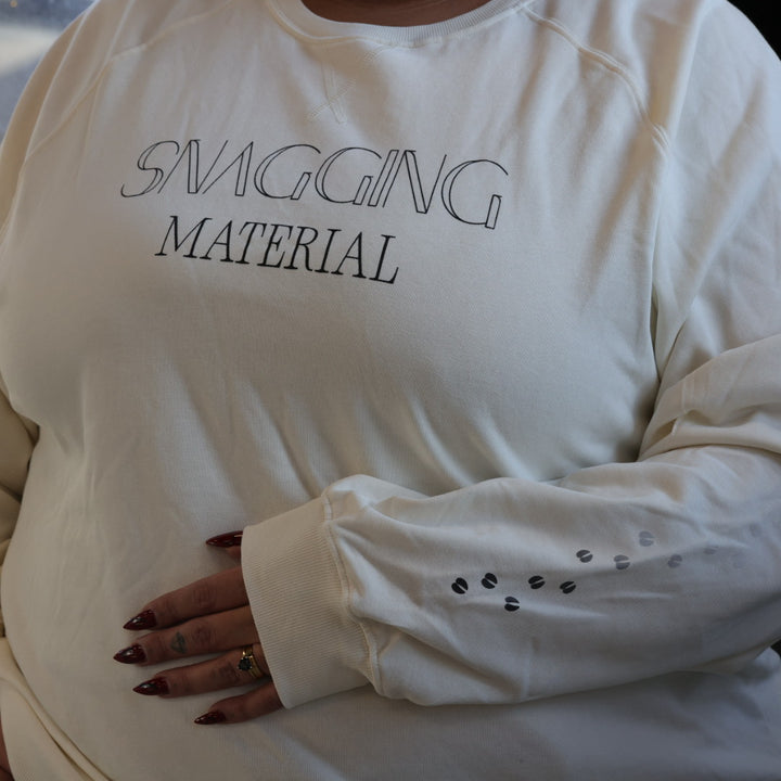 Wanuskewin Collective Snagging Material Crewneck Sweatshirt