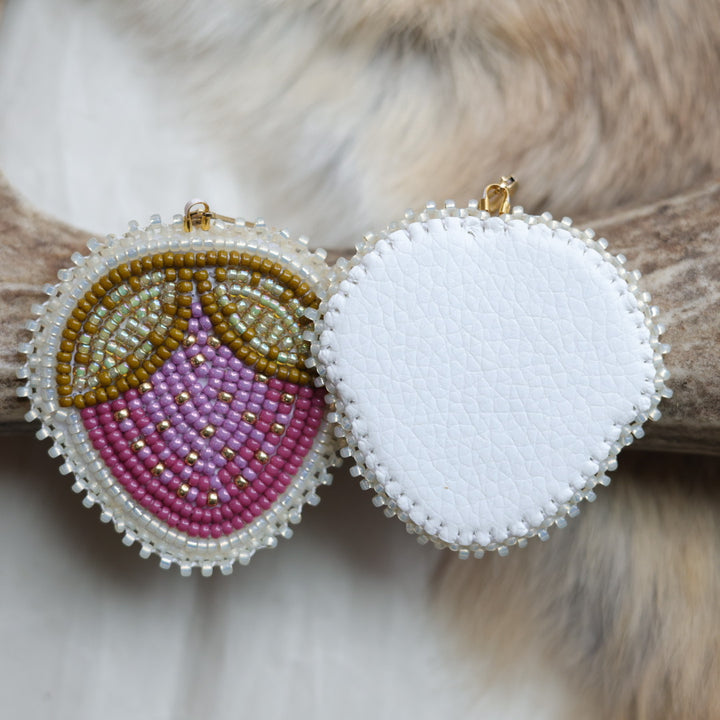 Keegan W. Heartberry Beaded Earrings
