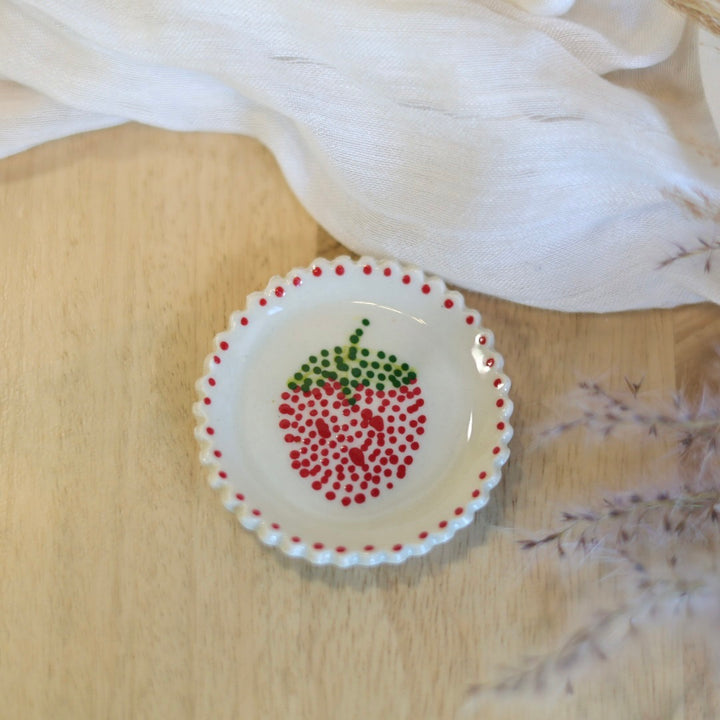 Mino Ode Designs Small Strawberry Trinket Dish