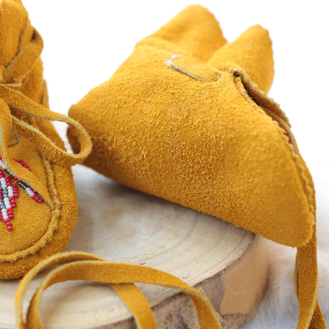 T.Sullivan Baby Wraparound Moccasins 9mos-12mos