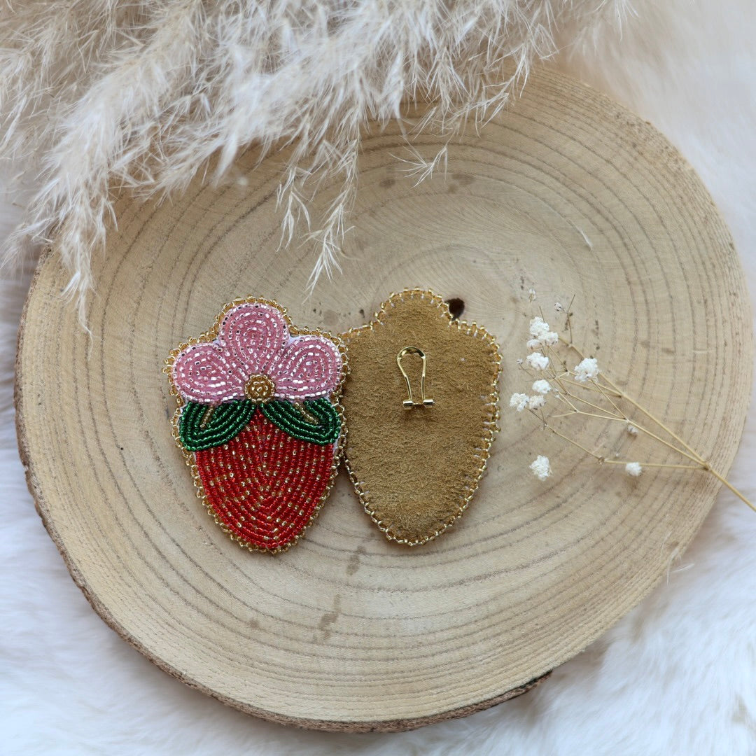 Sophie's Creations Strawberry Earrings