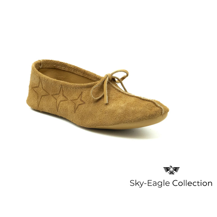 Bastien Tihchion' (Stars) Women's Leather Ballet Flat