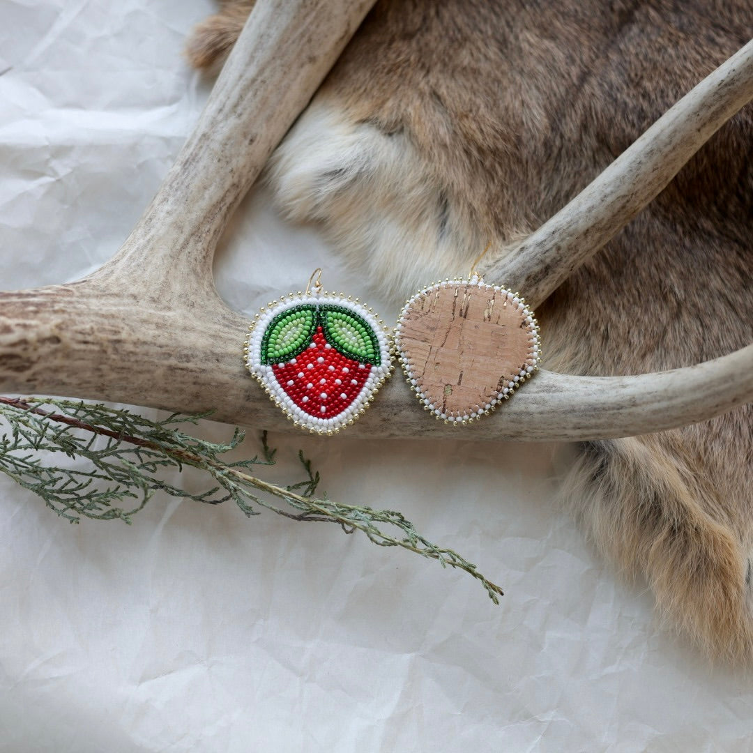 Keegan W. Heartberry Drop Earrings
