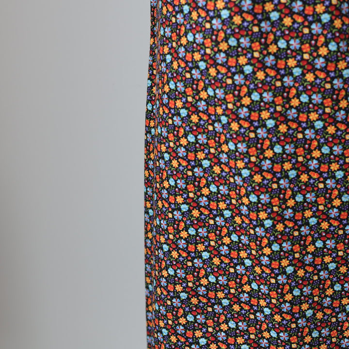 Vi's CREE-ations Floral & Fruit Traditional Skirt