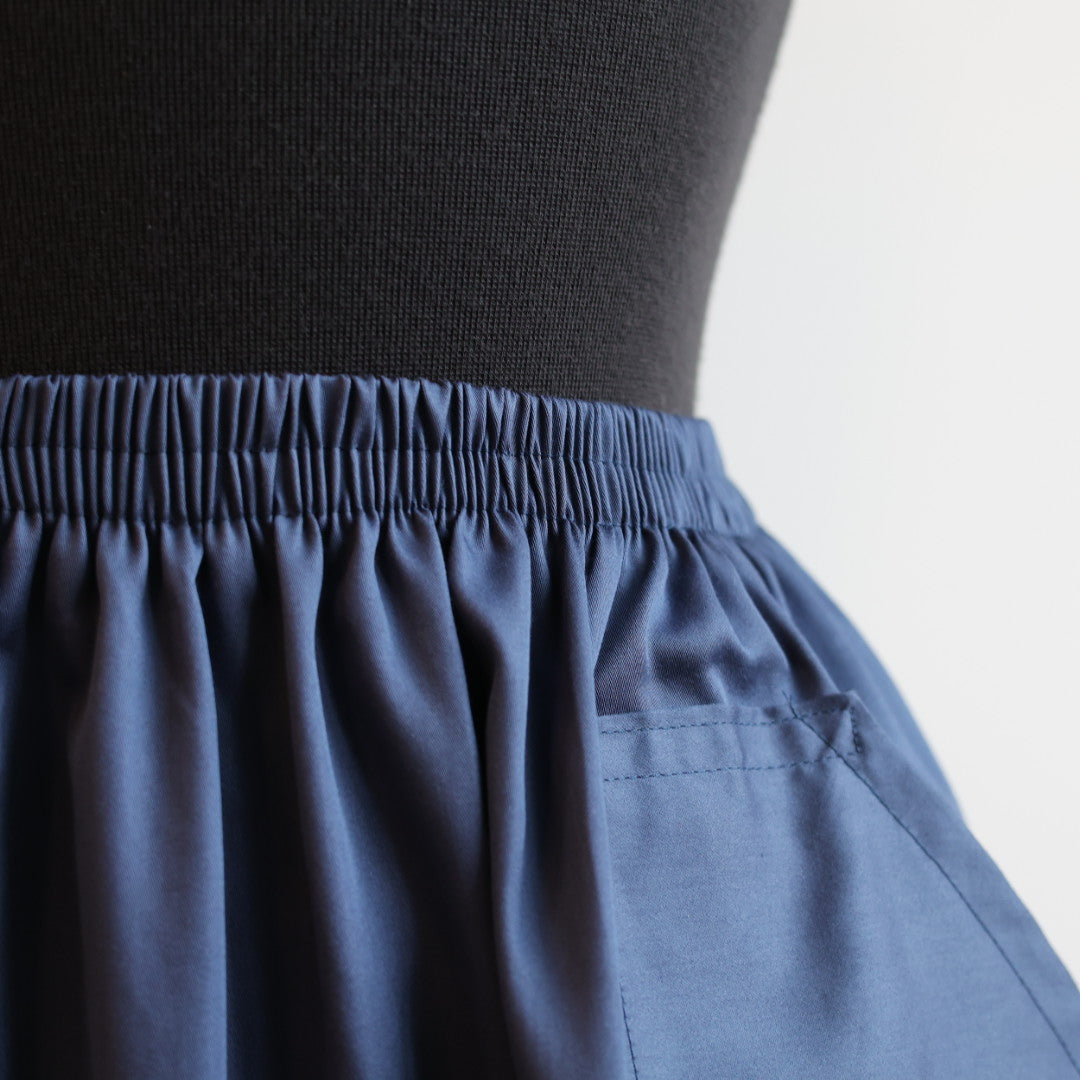 Margaret R. Floral Panel Ribbon Skirt